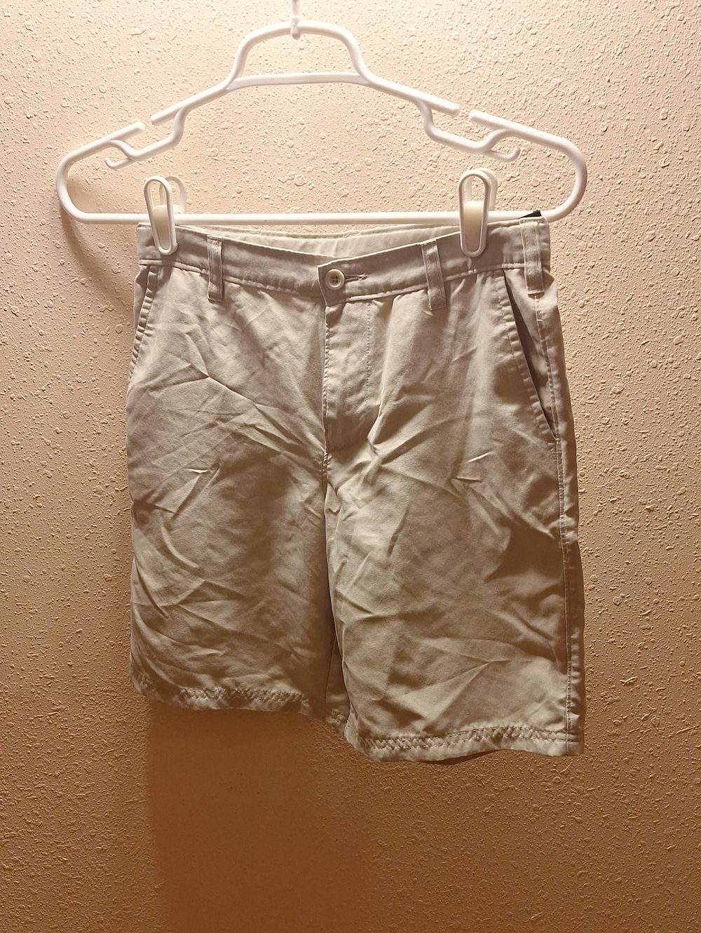 Champion Tan Kids Cotton Chino Shorts And Unknown Brand Beach Shorts